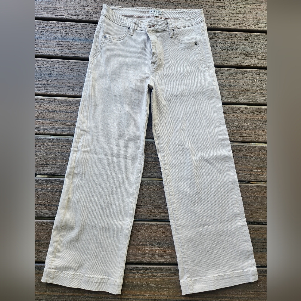 Frye & Co. Riley Mid-Rise Wide Leg Jeans